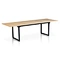 Wood grain dining table